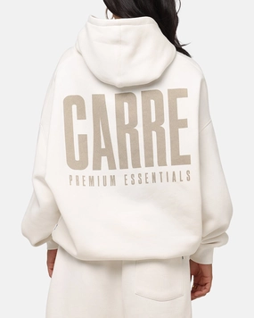 Carre Premium Essentials Hoodie Cream Quick Drying Outdoor Fashion