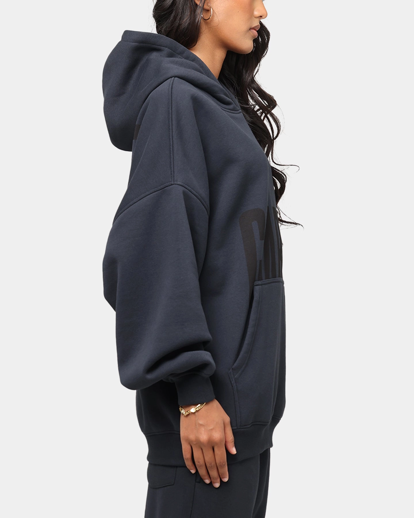 Carre Premium Essentials Hoodie Steel/Black Eco Friendly Insulation Dual Layer Ventilation