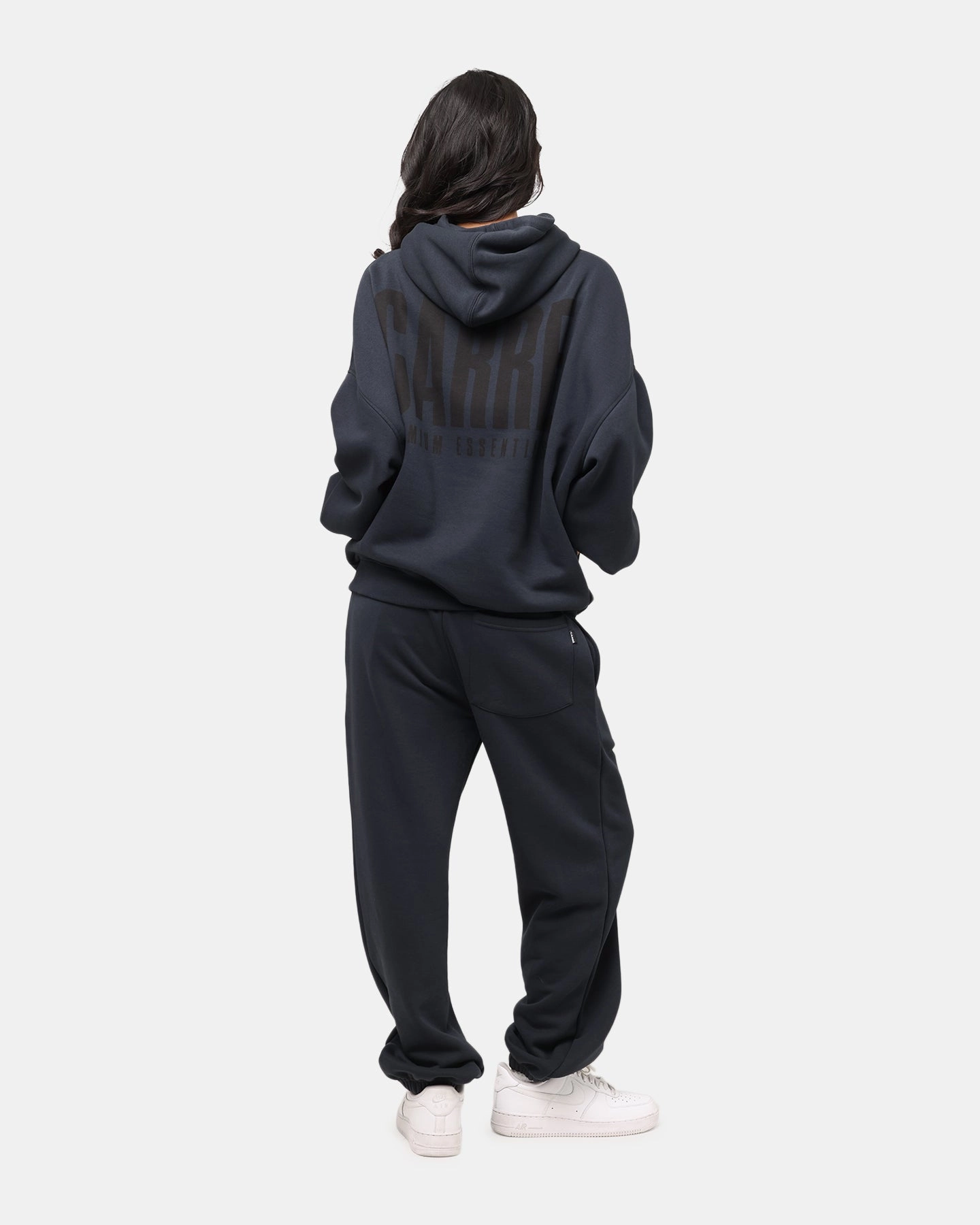 Thermal Protection Adaptive Climate Control Carre Premium Essentials Hoodie Steel/Black
