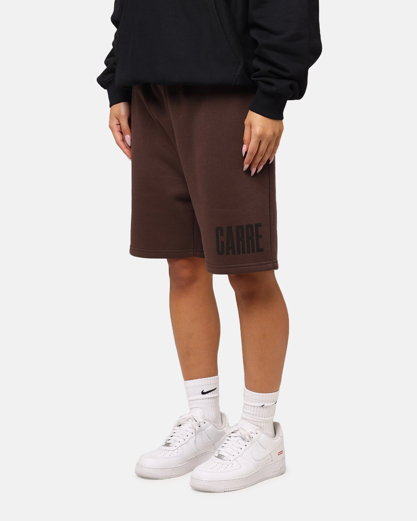 Active Ready Carre Premium Essentials Sweat Shorts Chocolate