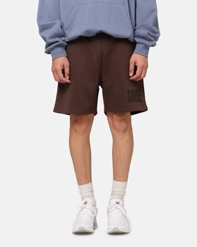 Carre Premium Essentials Sweat Shorts Chocolate Street Fashion