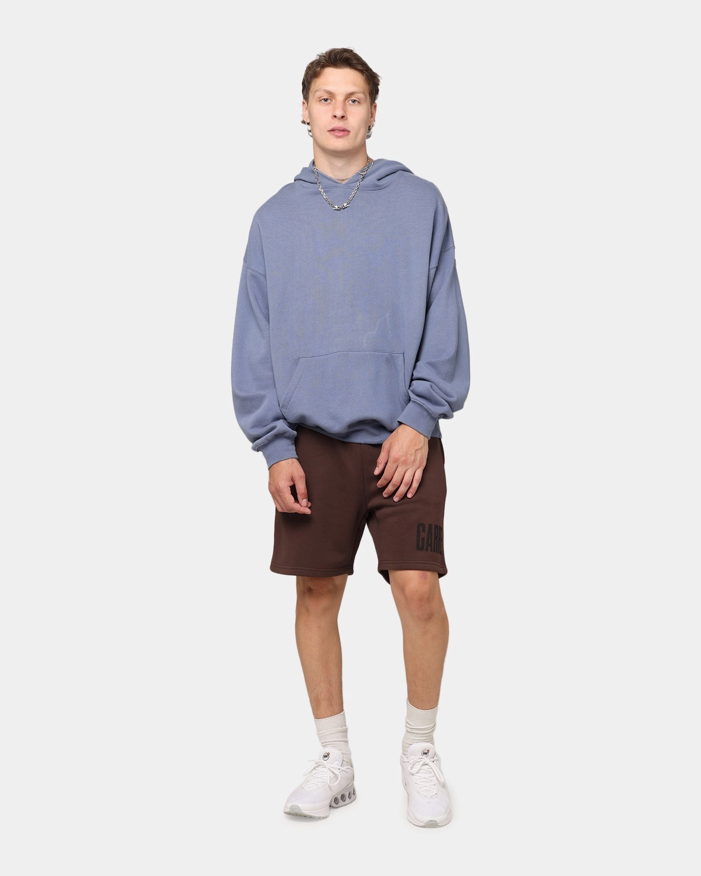 Carre Premium Essentials Sweat Shorts Chocolate Coastal Style Warm Days