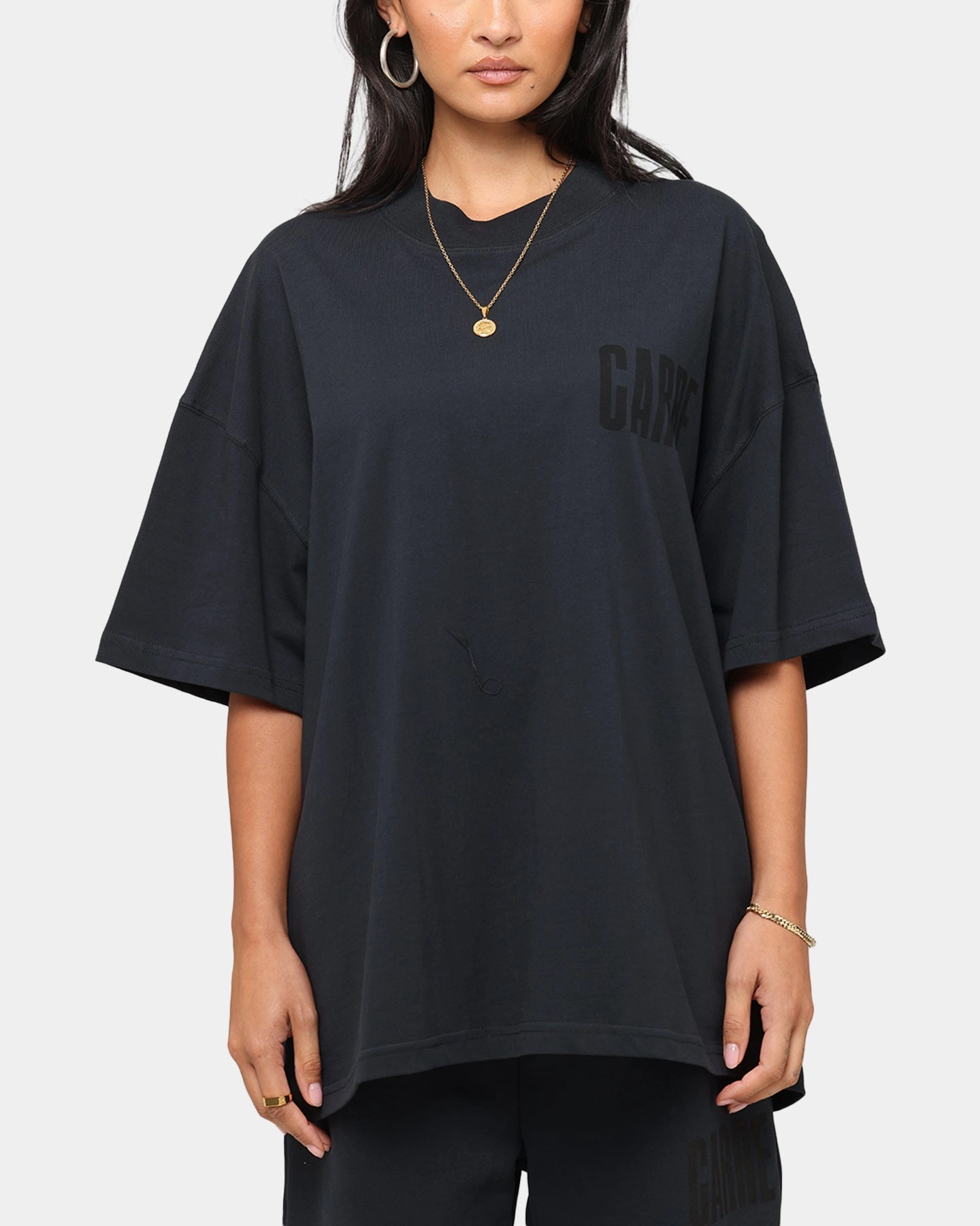 Carre Premium Essentials T-Shirt Steel/Black Fashion-Forward Fit Modern innovation