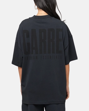 Carre Premium Essentials T-Shirt Steel/Black Fade Resistant Coating Timeless and Chic