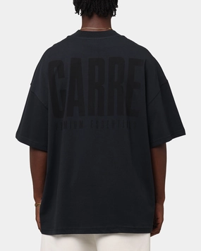 Carre Premium Essentials T-Shirt Steel/Black Abstract mystery