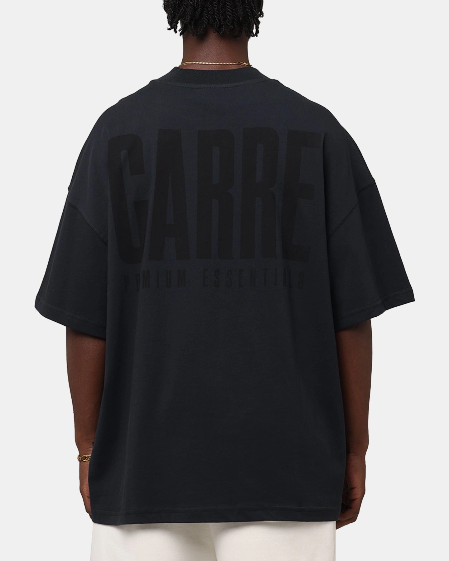 Carre Premium Essentials T-Shirt Steel/Black Abstract mystery