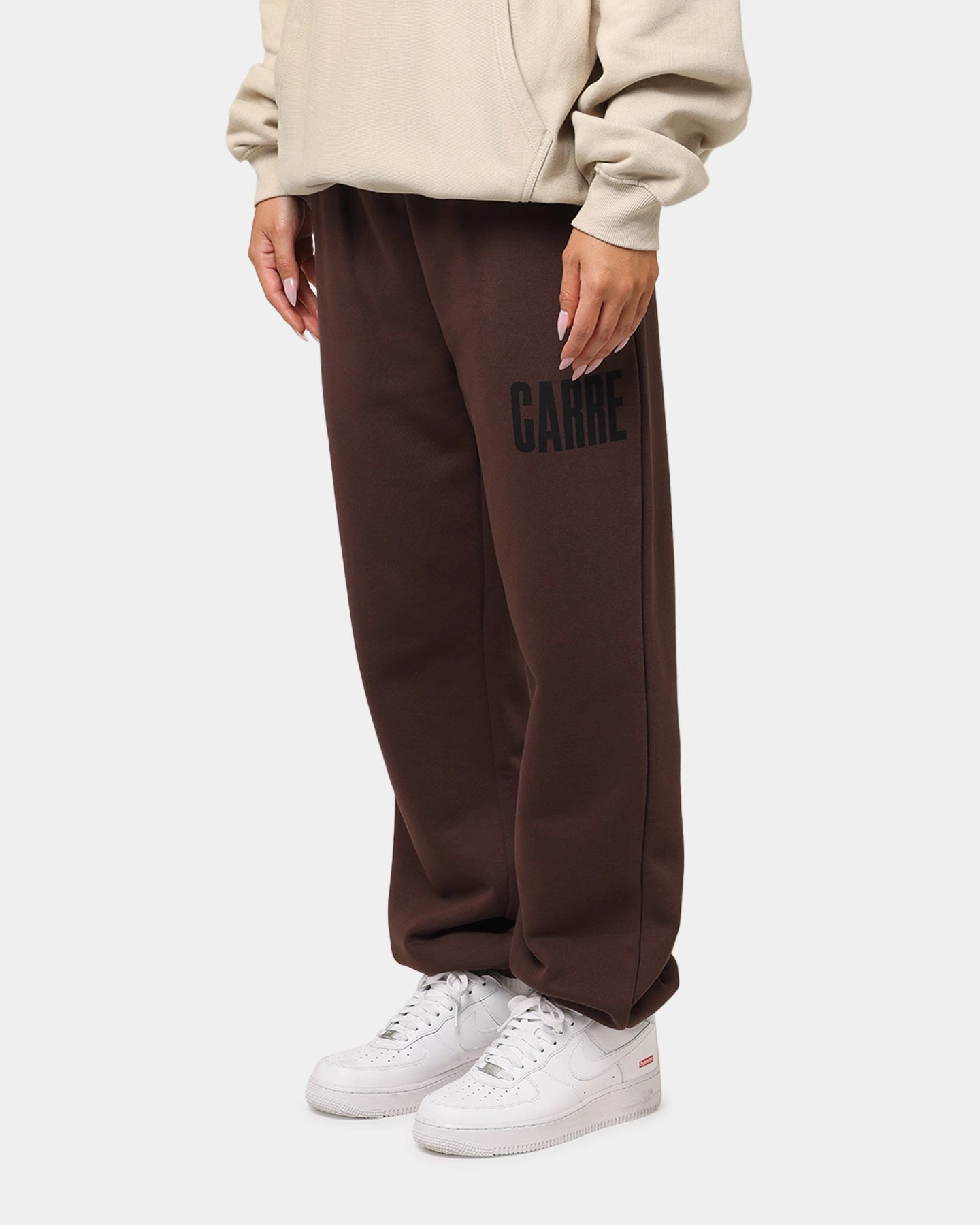Carre Premium Essentials Track Pant Chocolate EcoFriendlyBlend Fashion-Forward