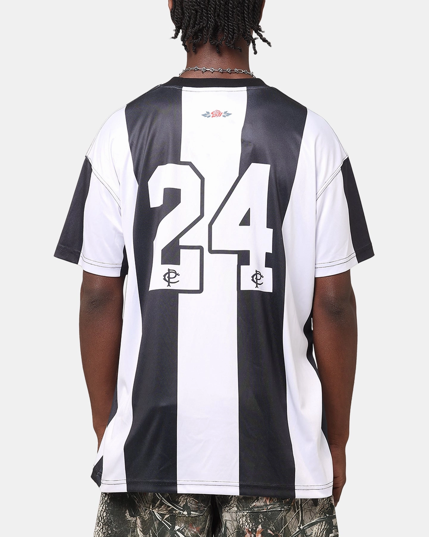 Carre Prestige Football T-Shirt Black/White Effortless Layer