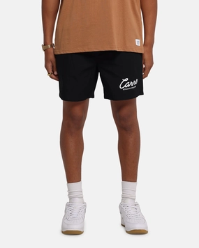 Snowboarding Gear Carre Prestige Script Beach Shorts Black
