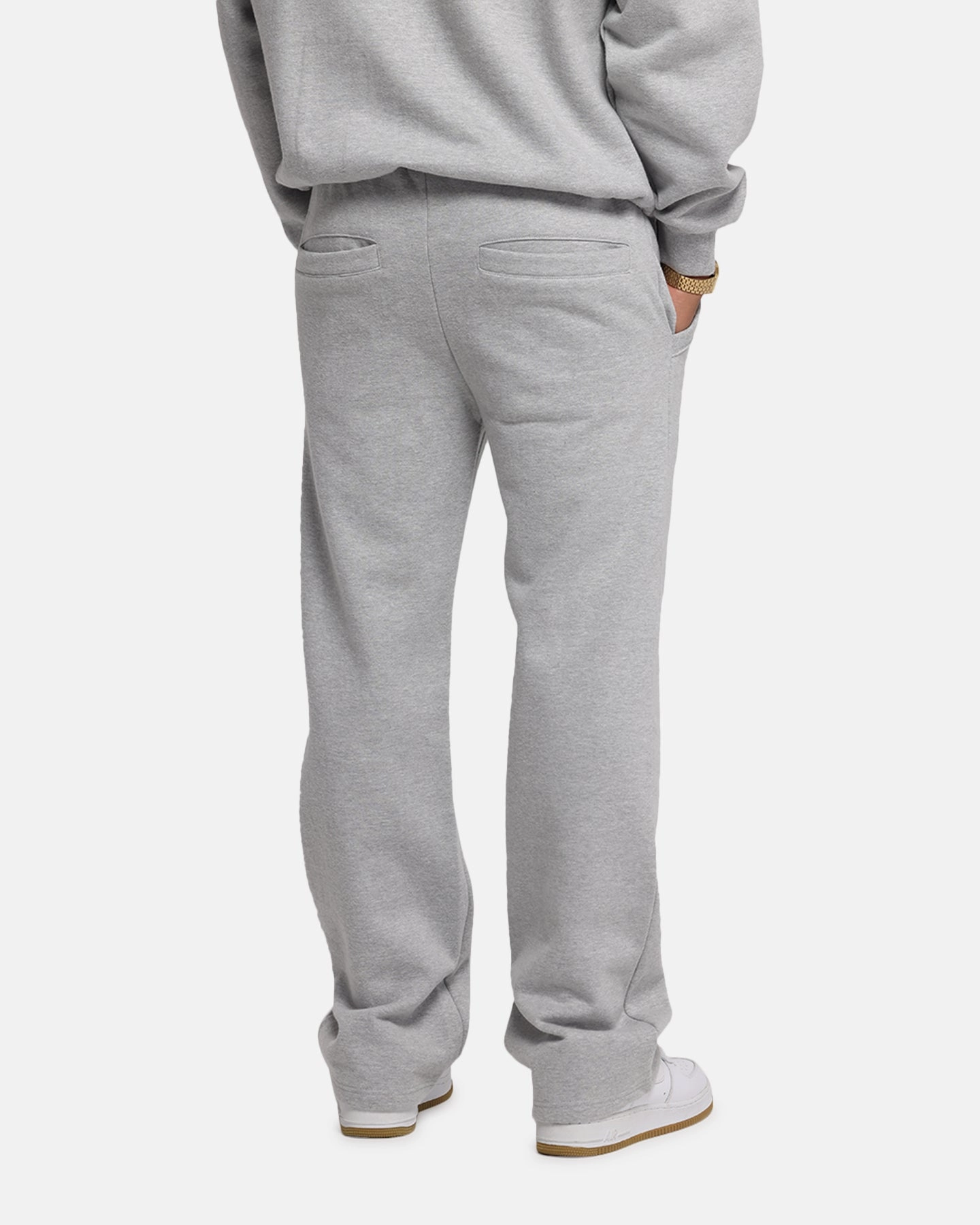 Carre Prestige Script Sweatpants Grey Marle StaticDissipativeFabric