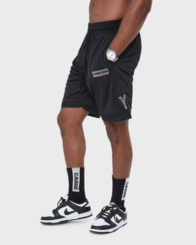 Carre Reflective Champs Ball Shorts Black/Reflective Compact Storage Feature