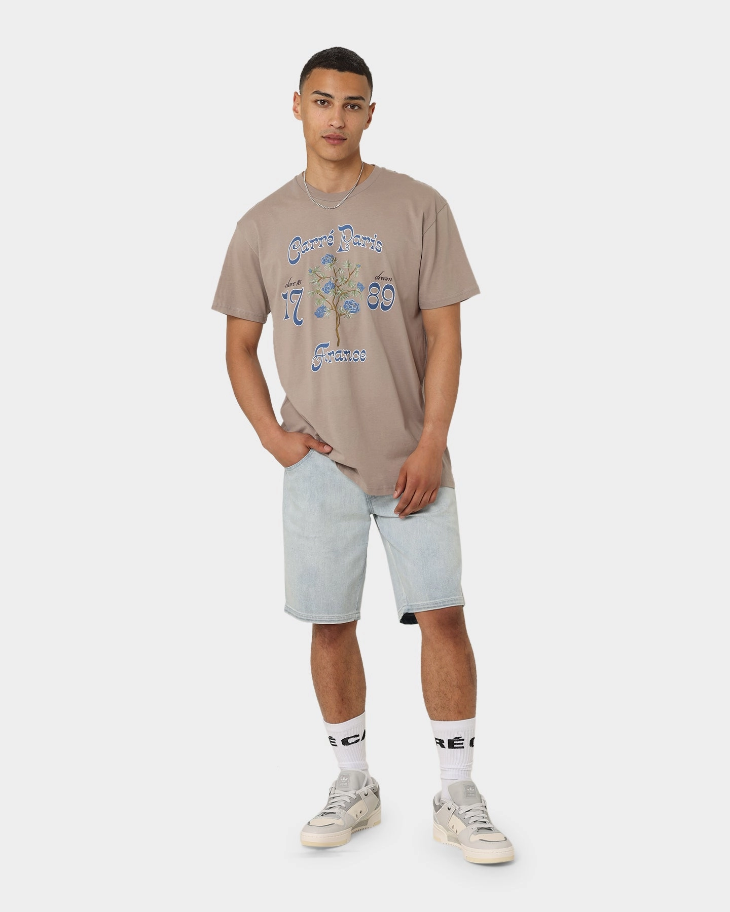 Carre Relache Denim Shorts Light Blue summer shorts