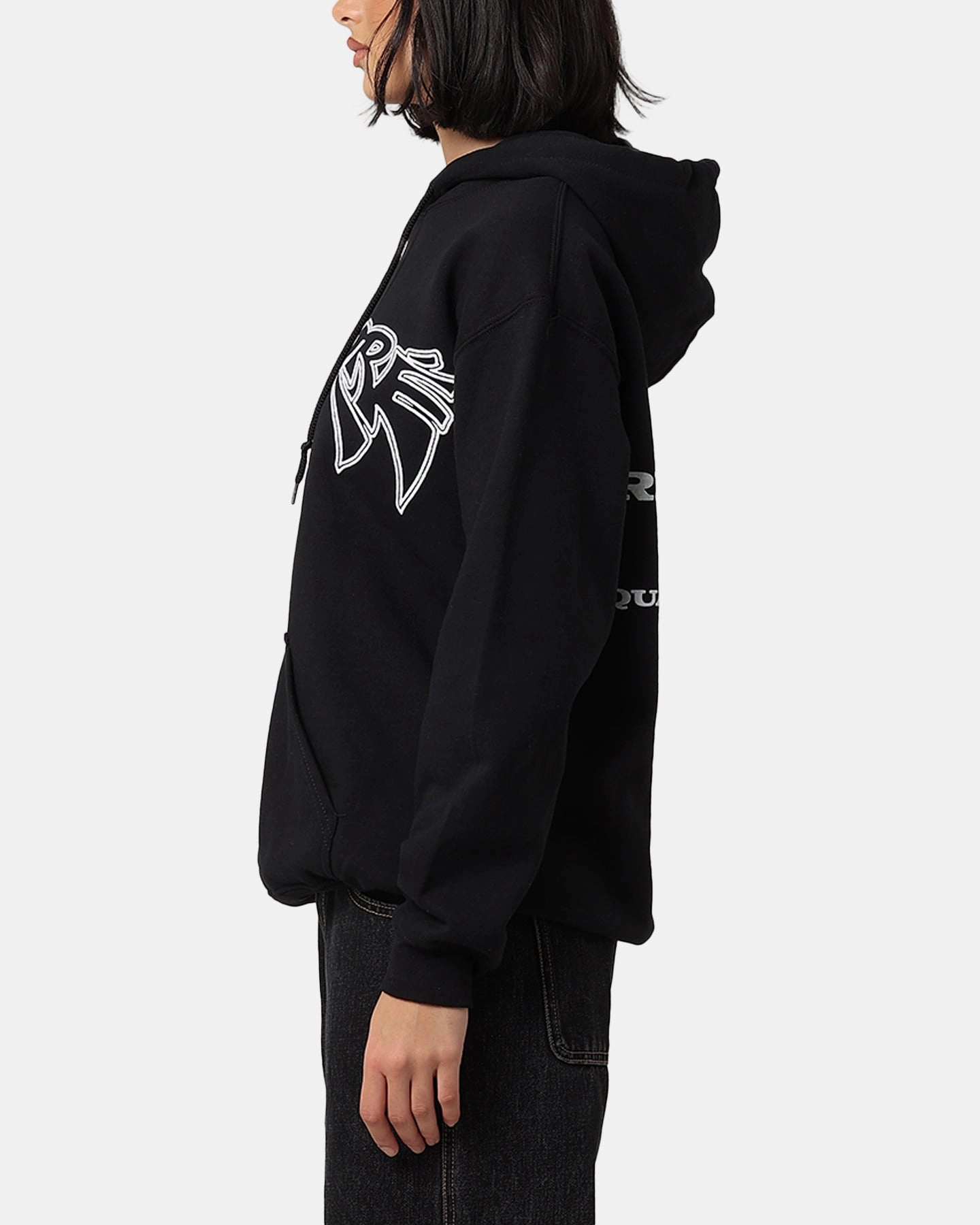 city dwellers Urban Carre Rev 24 Hoodie Black
