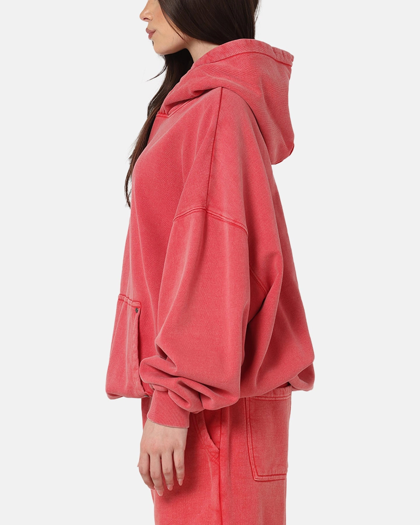 Carre Rivet Hoodie Pigment Washed Last