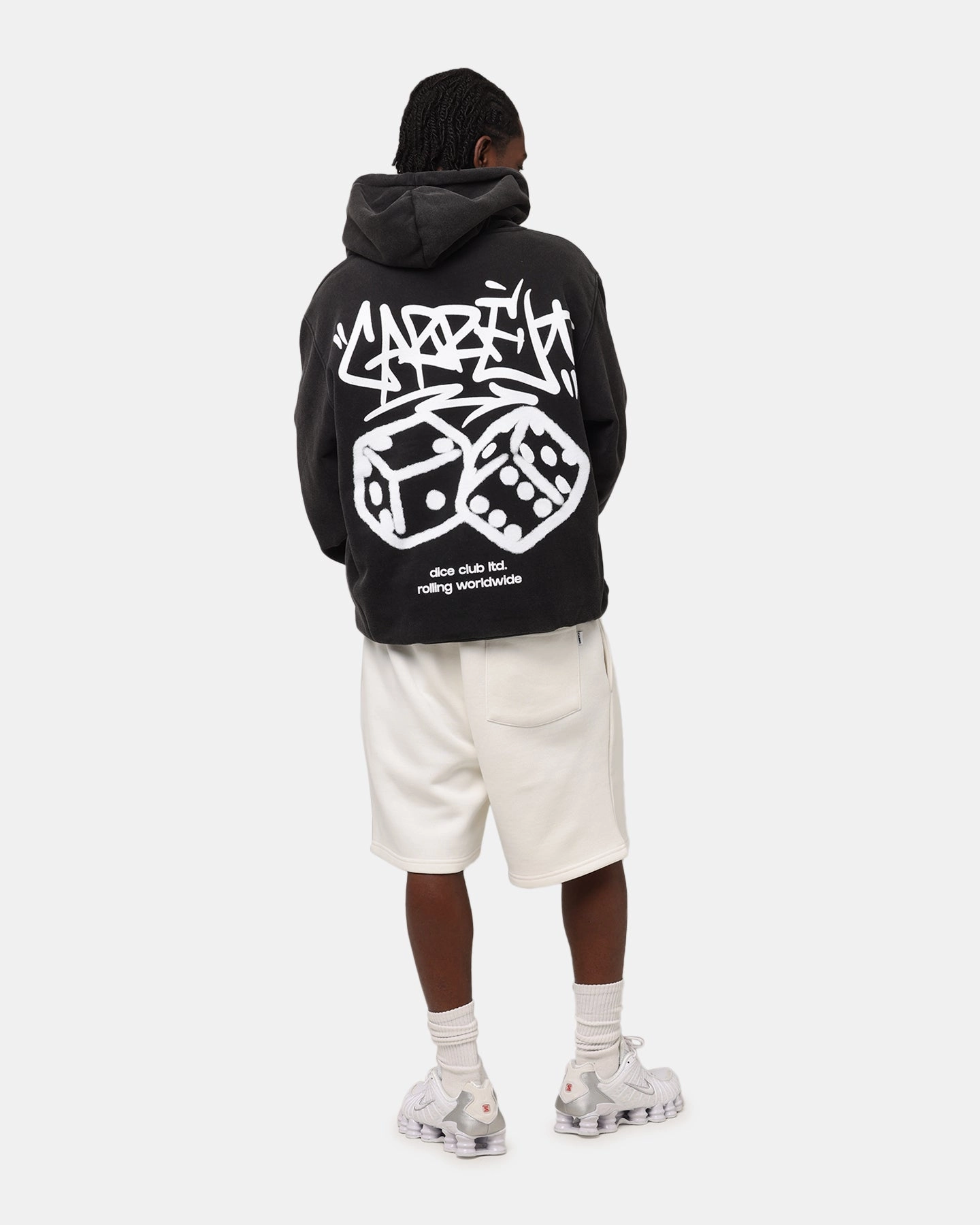 suitable for air sports shopping Carre Rolling Worldwide Hoodie Vintage Black