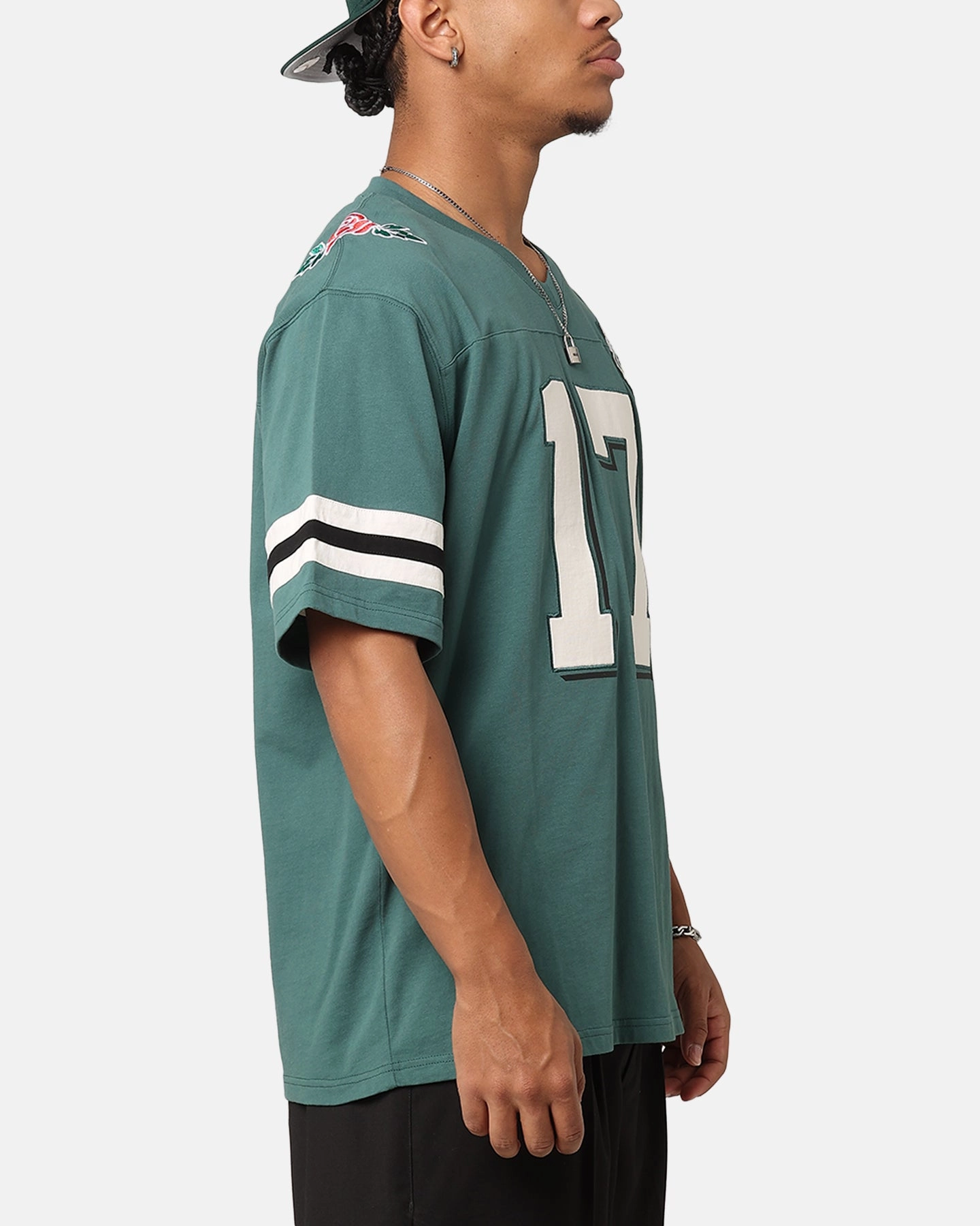 Carre Rose Bowl Football T-Shirt Green Smart Outfit
