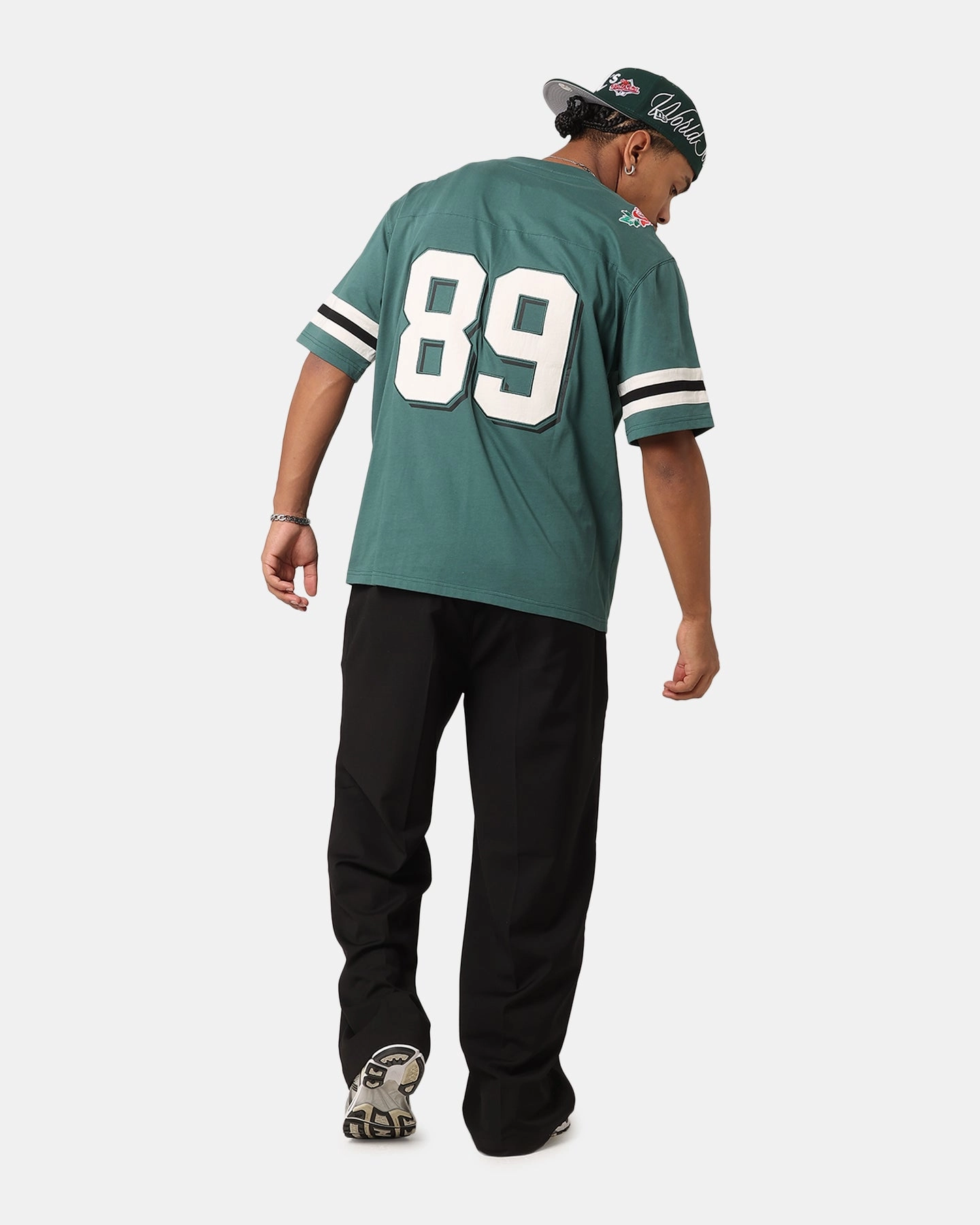 Breathable and Comfortable Carre Rose Bowl Football T-Shirt Green