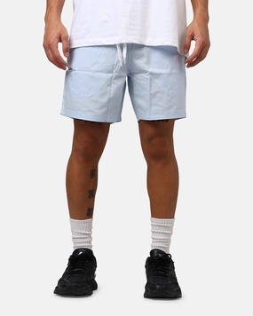 stain resistant coating Carre Rosebud Beach Shorts Light Blue
