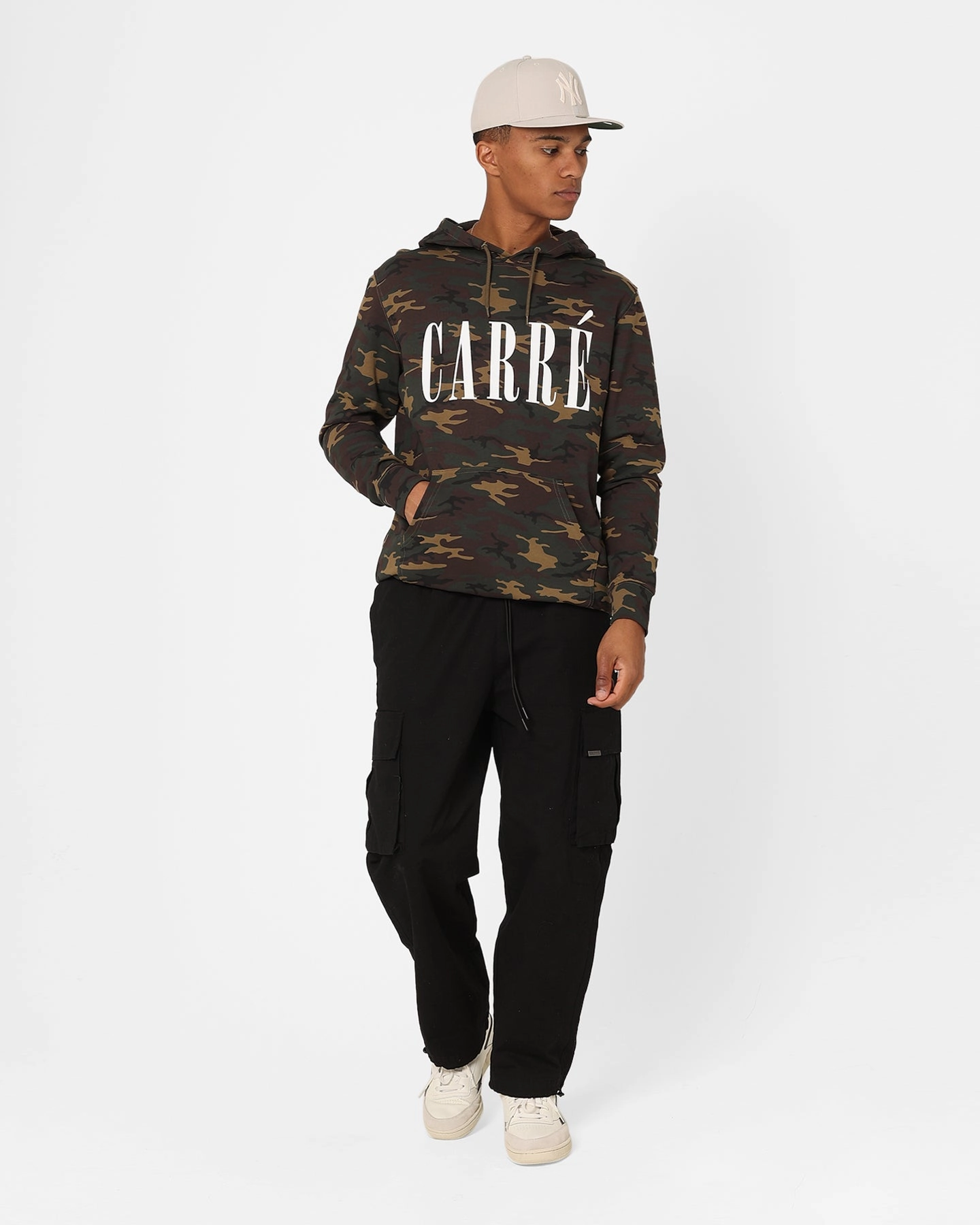 performance day Carre Serif Camo Hoodie Camo