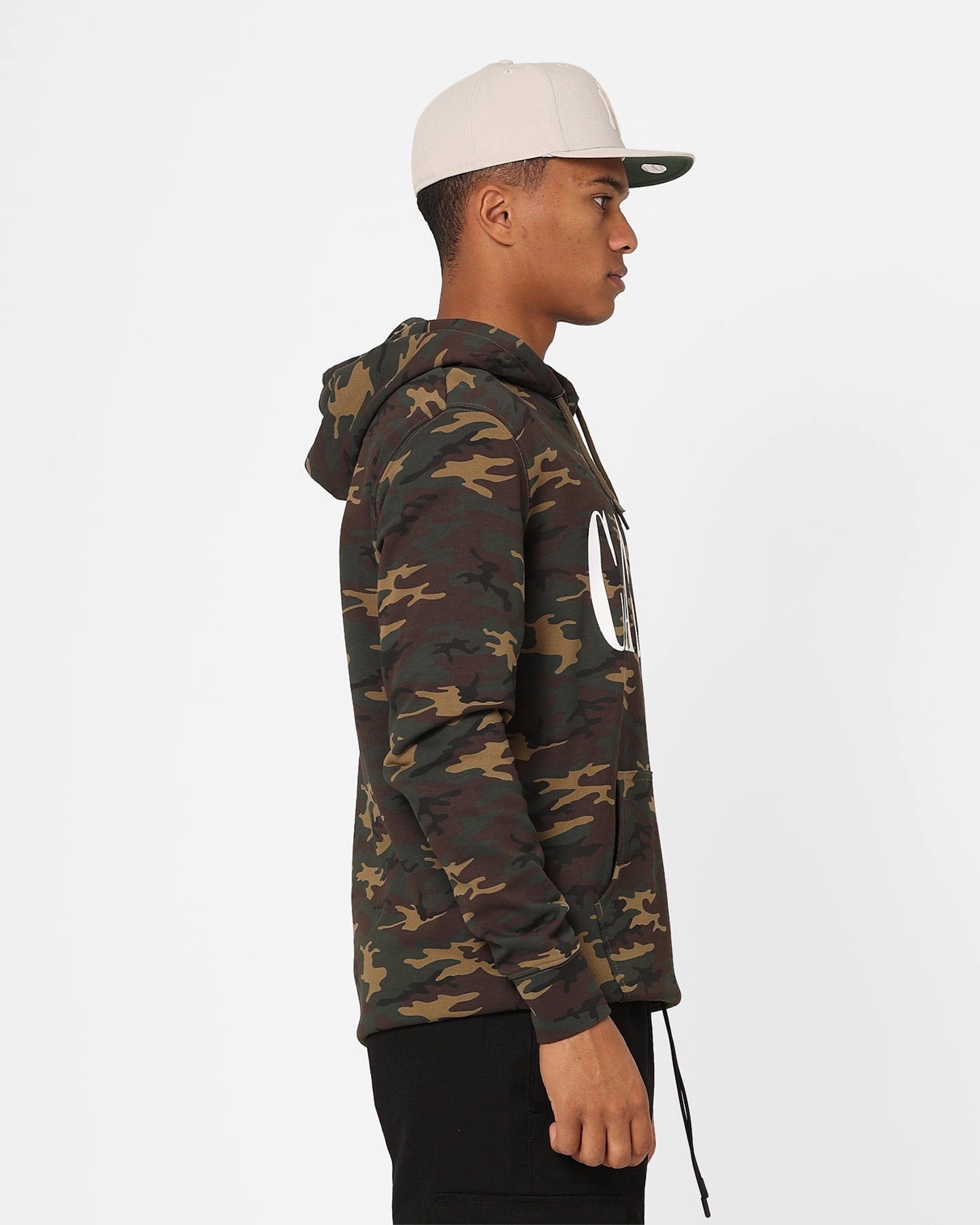 Carre Serif Camo Hoodie Camo Flexible
