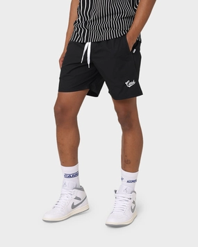 Carre Simplicit? Slide Shorts Black Weekend Wear Ergonomic Panel Design