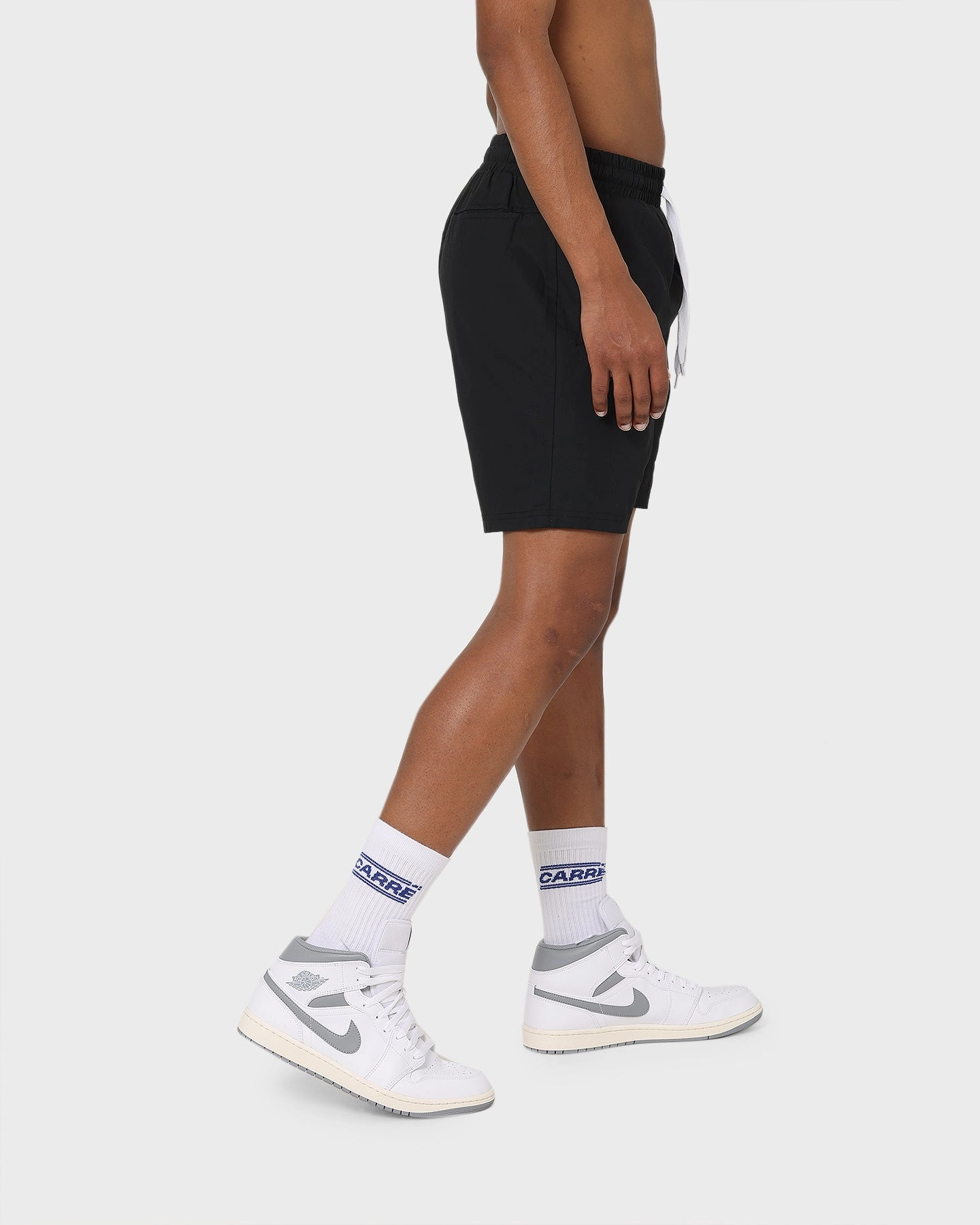 Carre Simplicit? Slide Shorts Black Smooth Flatlock Seams