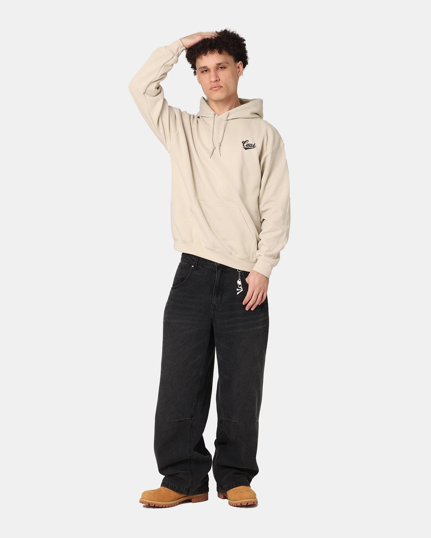 Carre Simplicite Hoodie Sand Modern Tailoring ReflectiveDetailing