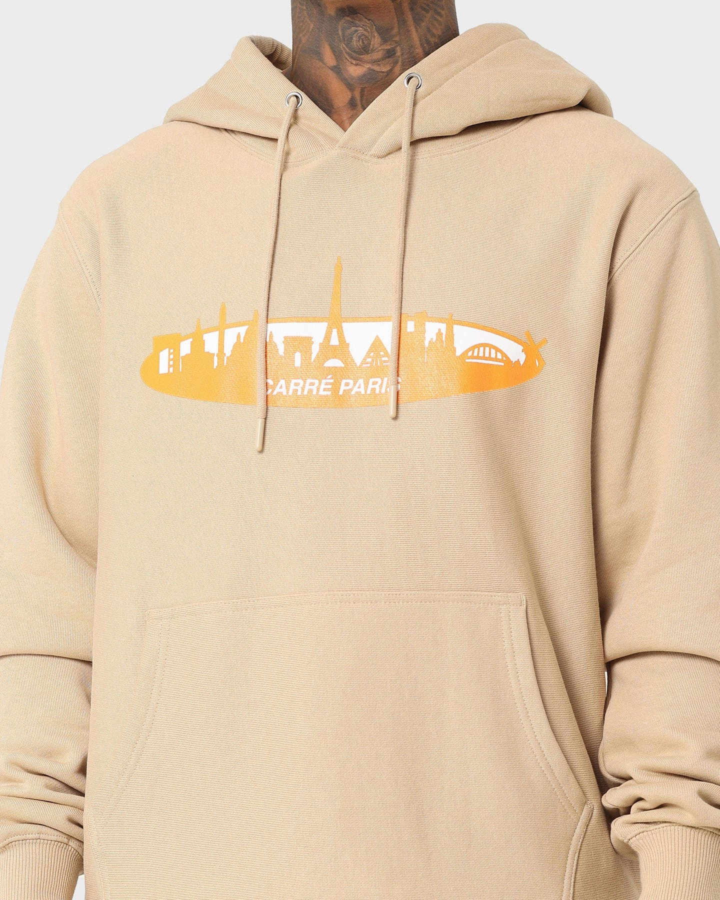 Carre Skyline Hoodie Stone Protective Comfort