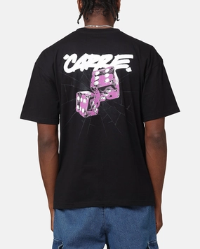 Carre Smashed Drop T-Shirt Black Unique Design Running Speed
