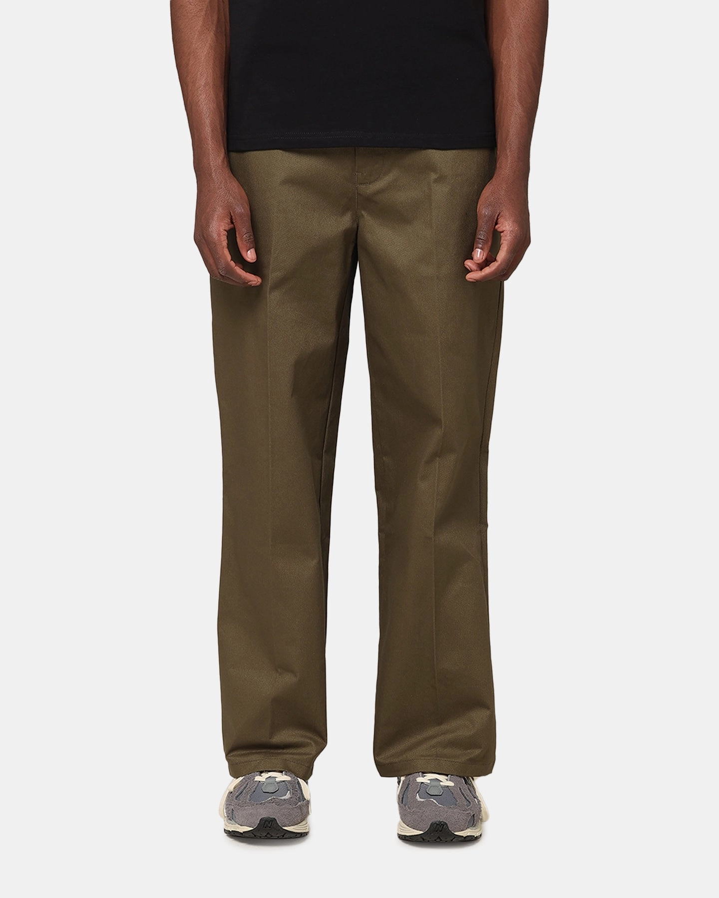 Carre Studio Baggy Pants Khaki Walk Friendly