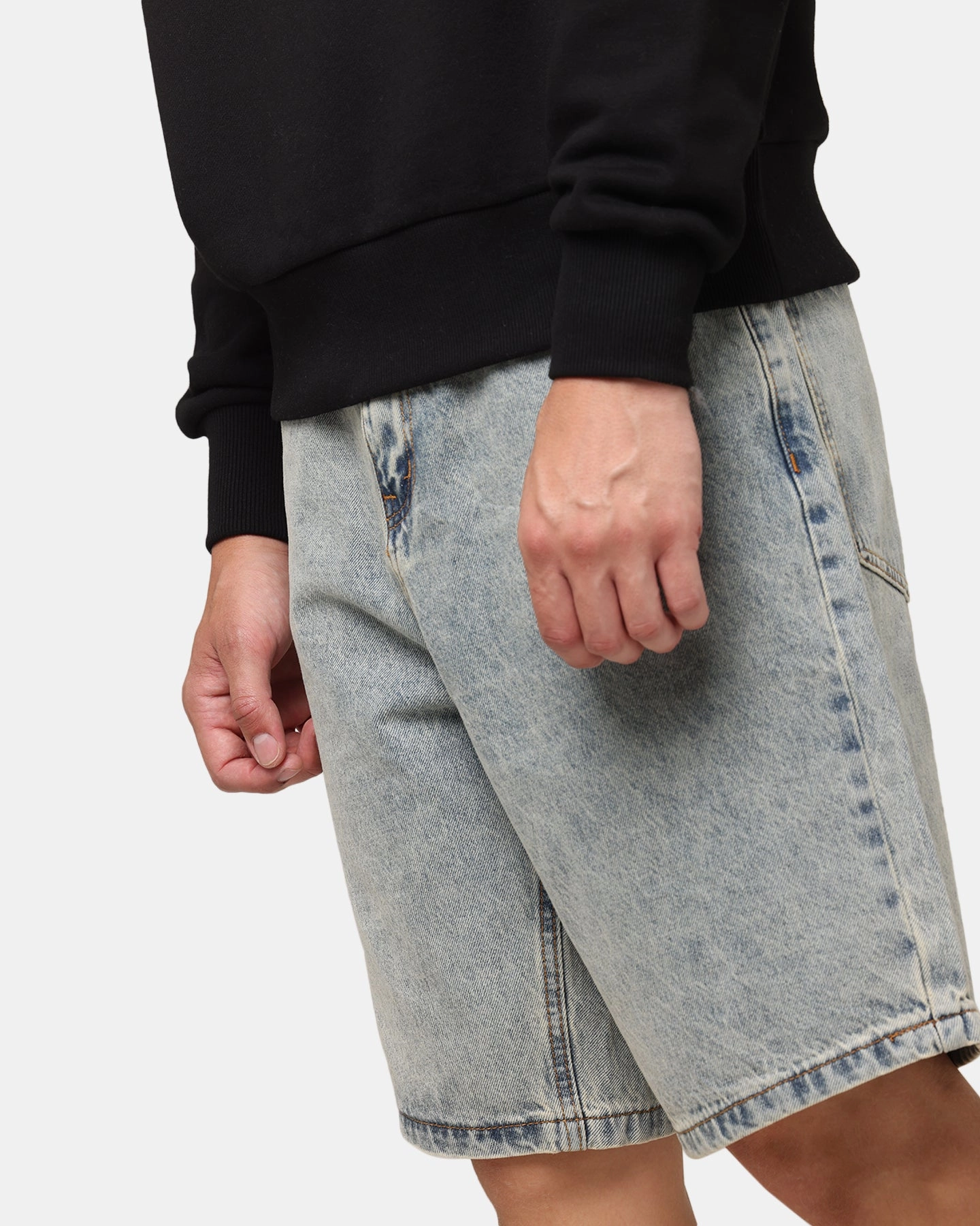 Athletic Vibe Carre Subway Jorts Dirty Blue