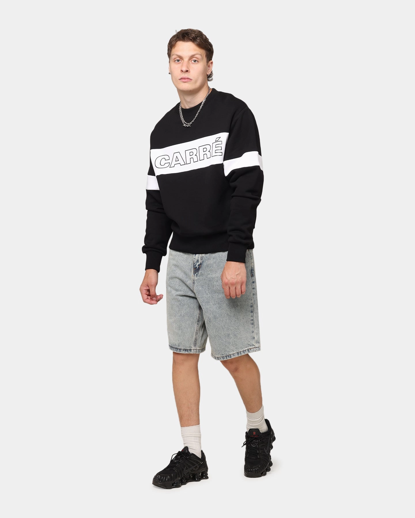 moisture - wicking Summer Mood Carre Subway Jorts Dirty Blue