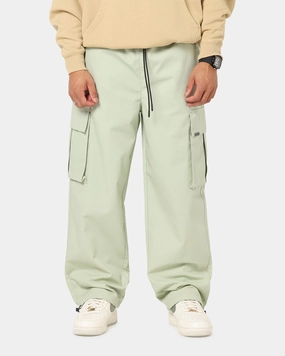 Carre Superior Cargo Joggers Sage Easy Care Fabric Finish