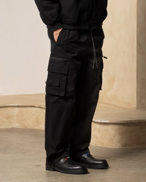 Durable Stitching Chilly Day Ready Carre Tactic Cargo Joggers Black