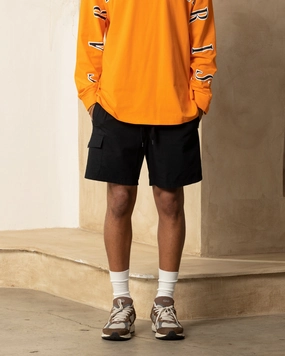 Carre Tactic Walk Shorts Black Punk style