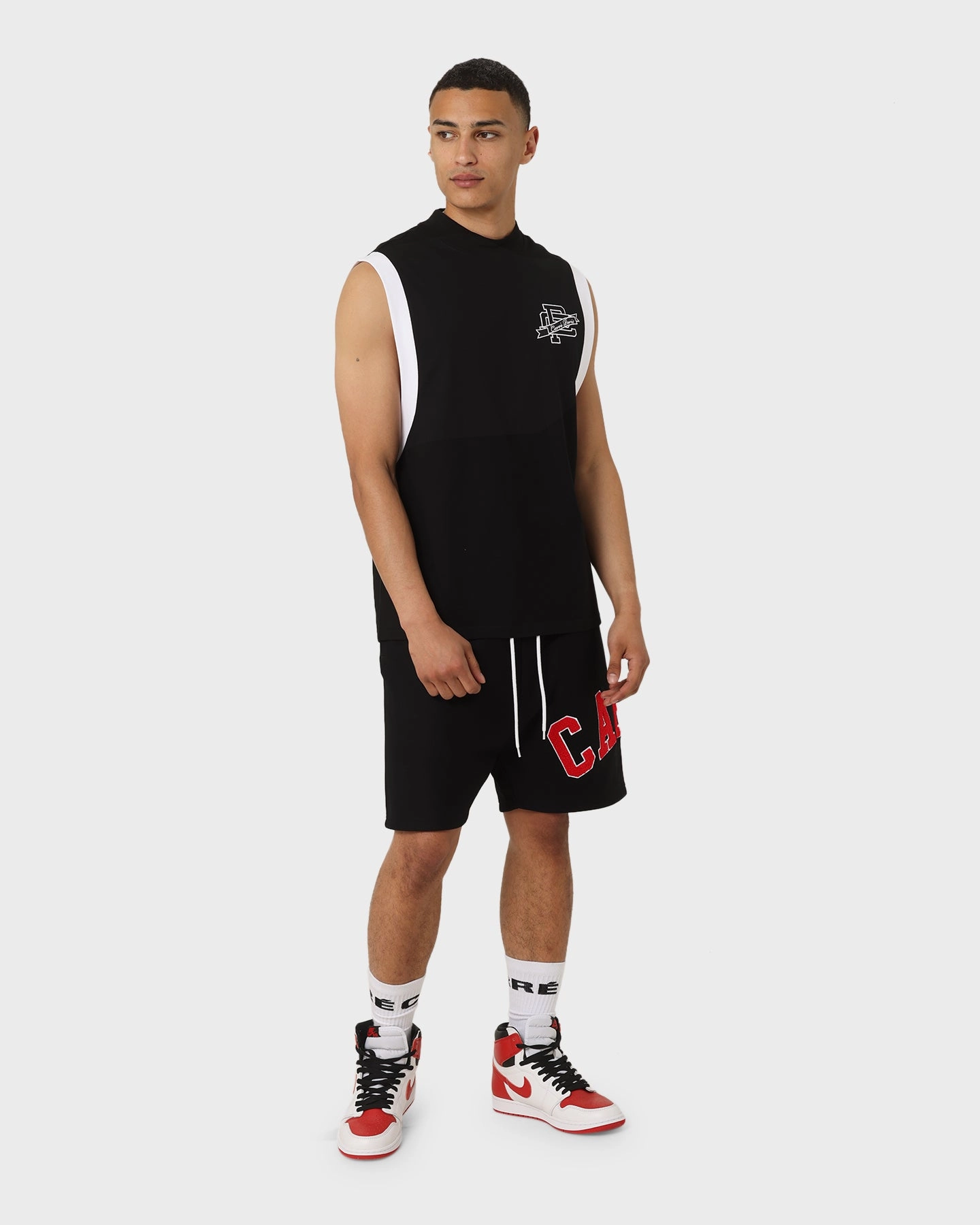 Carre Team Paris Muscle T-Shirt Black Cozy Layers