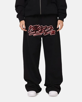 Light Fabric Carre Terrace Trackpants Black