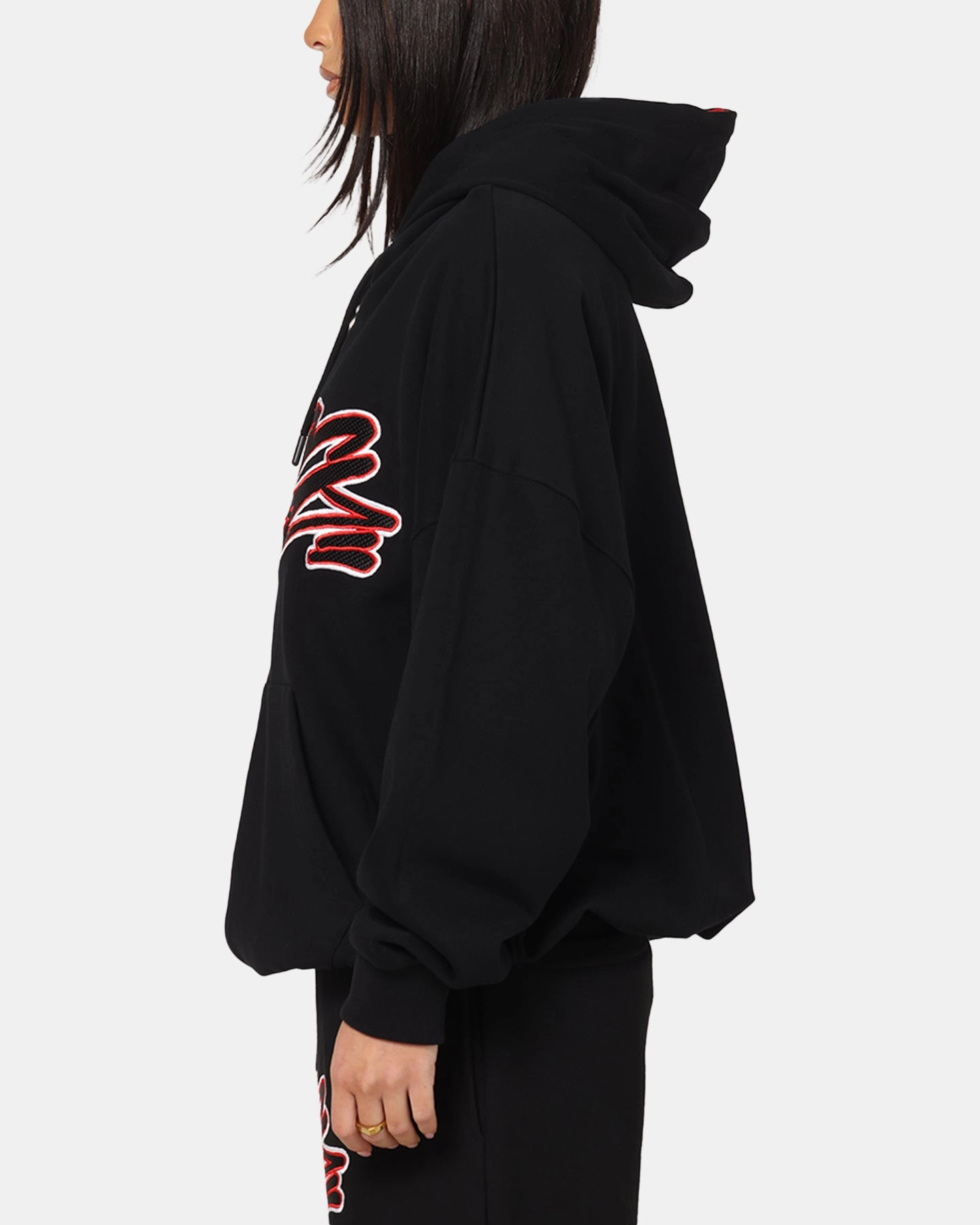 Conquer Waterproof Protection Carre Terrace Zip Hoodie Black