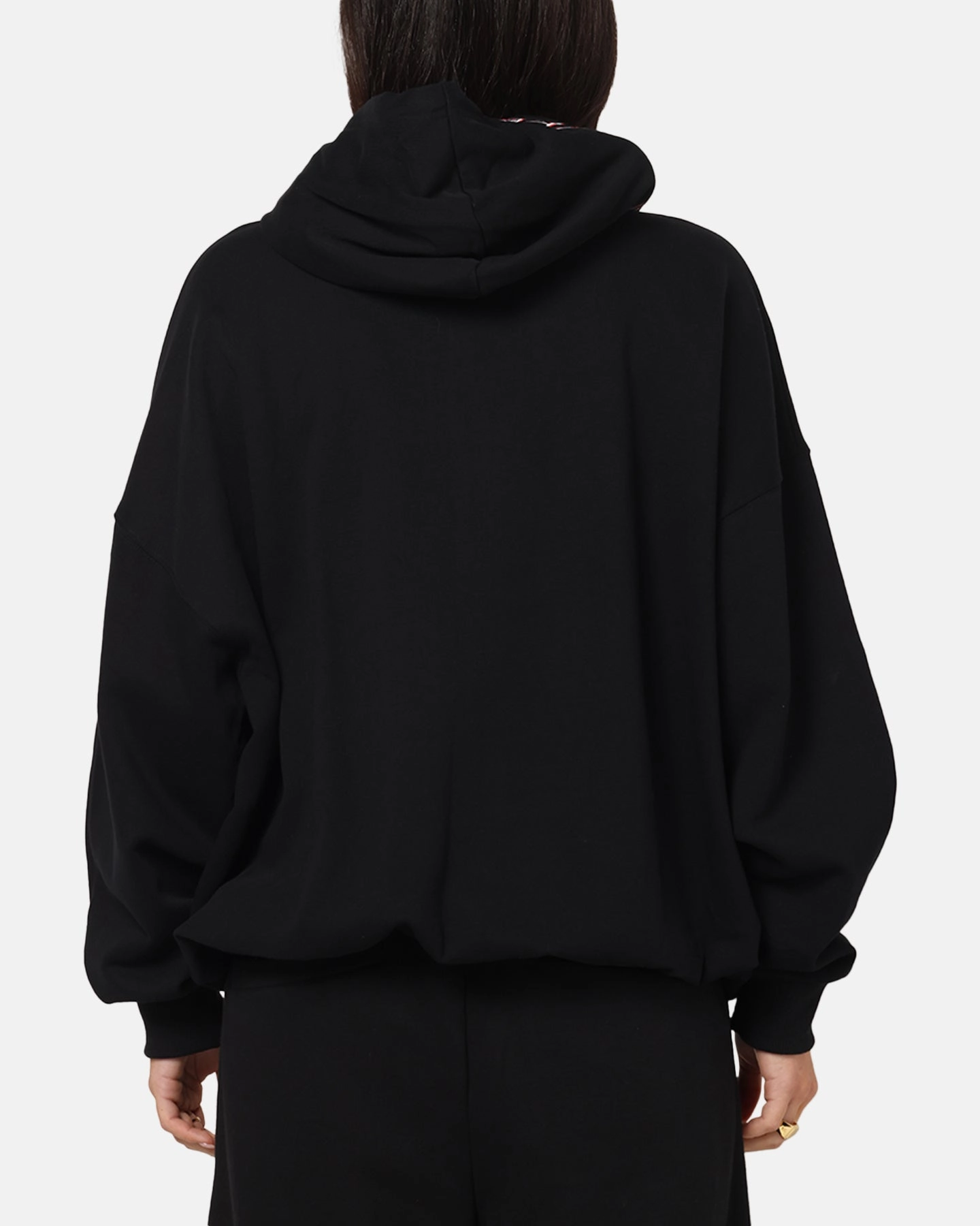 Variable Baffle Sizing InsulatedLayer Carre Terrace Zip Hoodie Black