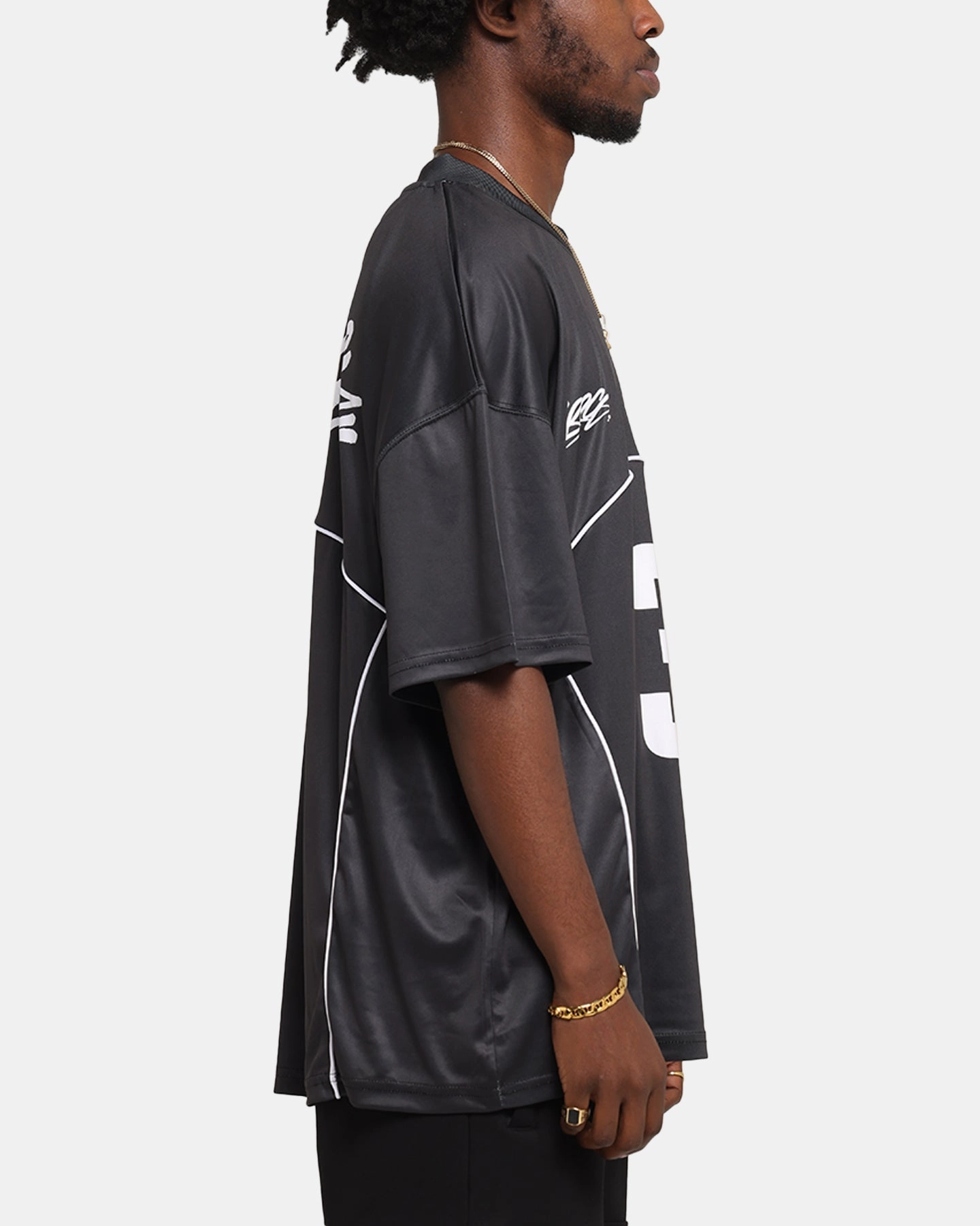 Casual Layering Carre Trainer T-Shirt Black
