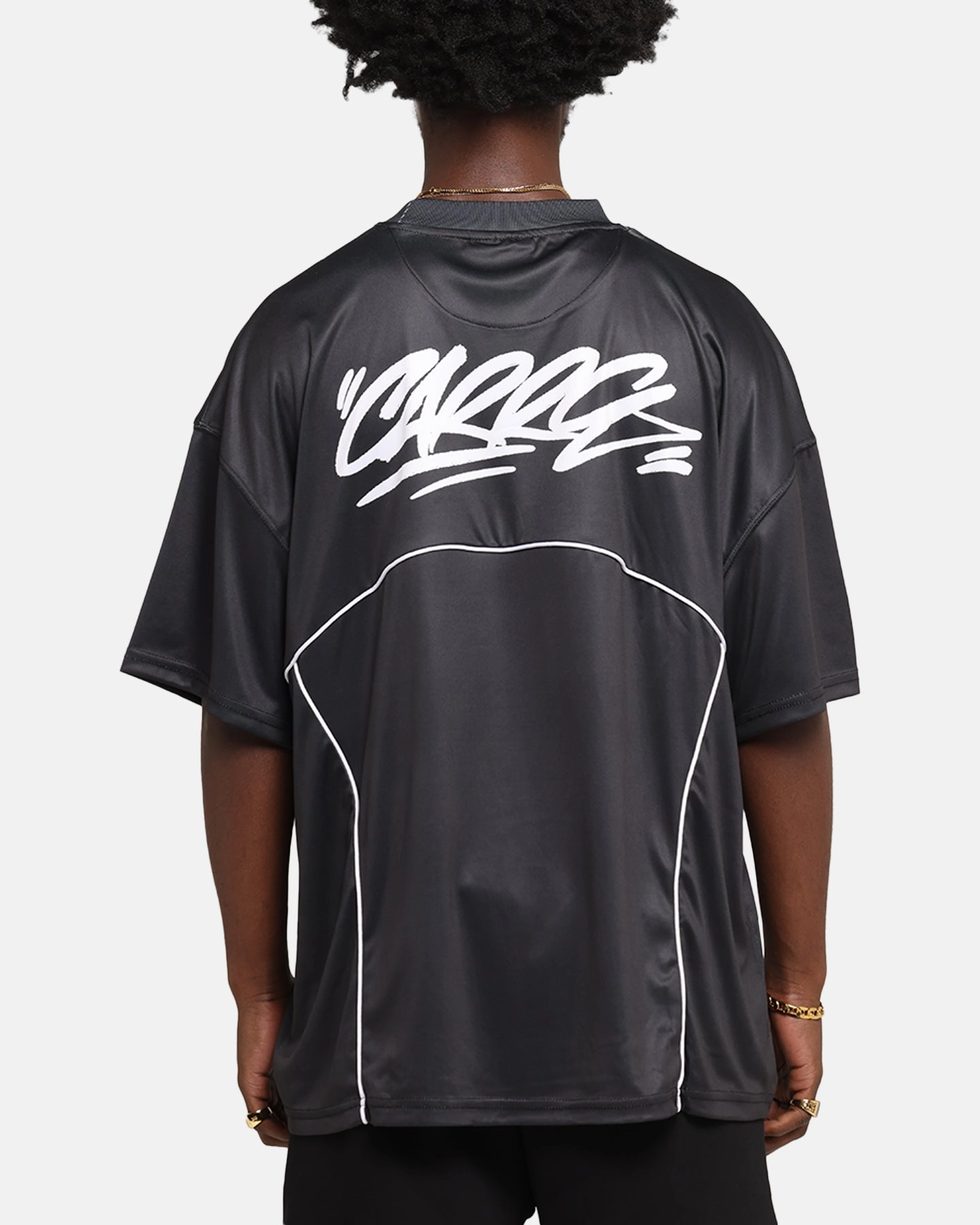 Carre Trainer T-Shirt Black polo neck