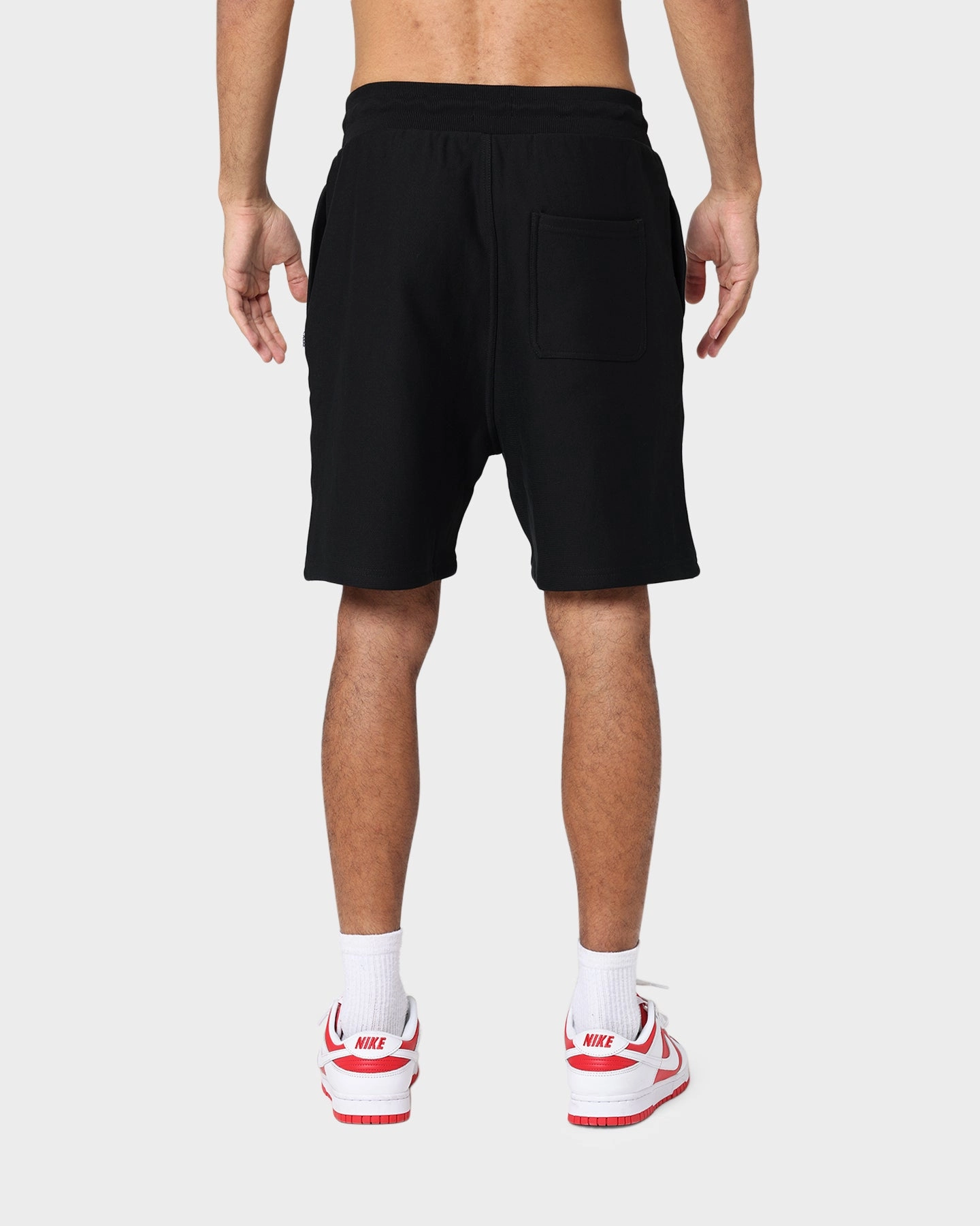 Carre Volle Rose Sweat Shorts Black skiing outfit Anti Slip Grip Technology