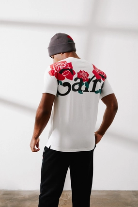 Carre Volle Rose Vintage T-Shirt Off White casual top