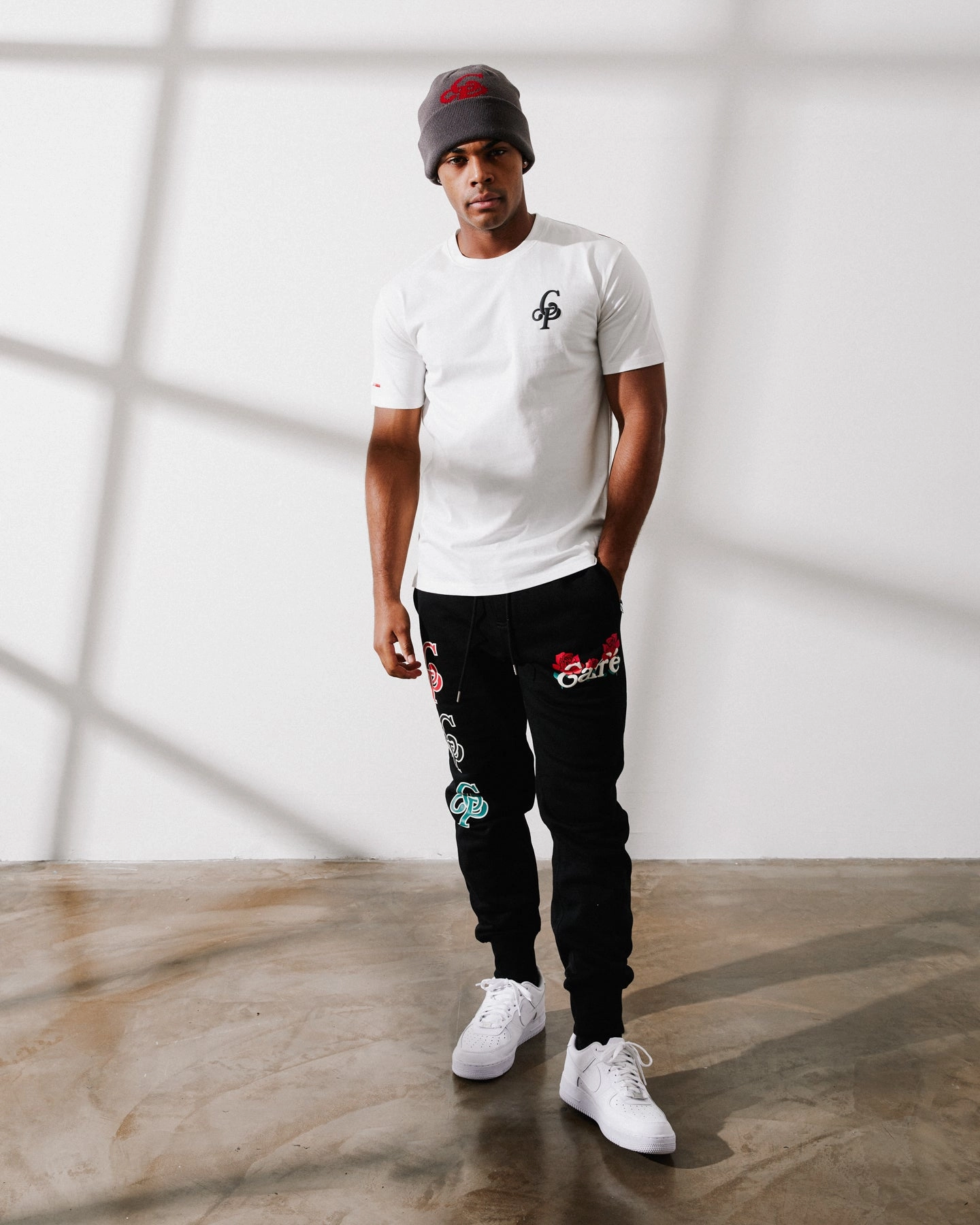 Carre Volle Rose Vintage T-Shirt Off White Breathable mesh panel Summer Wear