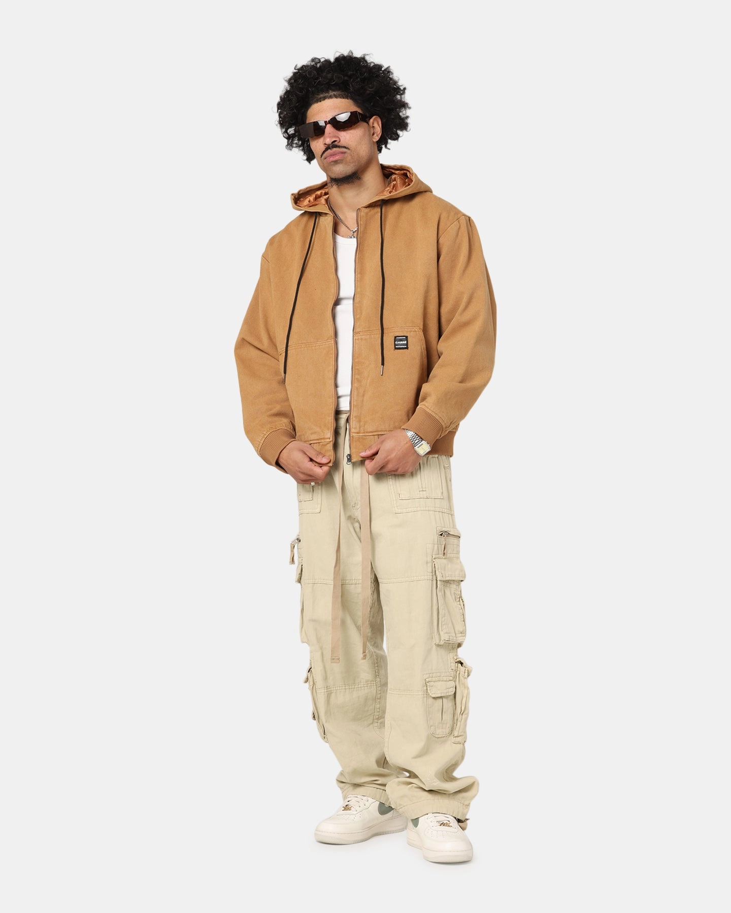 Weatherproof Zippers Carre Weathergear Jacket Washed Brown