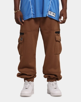 Carre Weathergear Trackpants Washed Brown Comfortable Wear Training Comfort