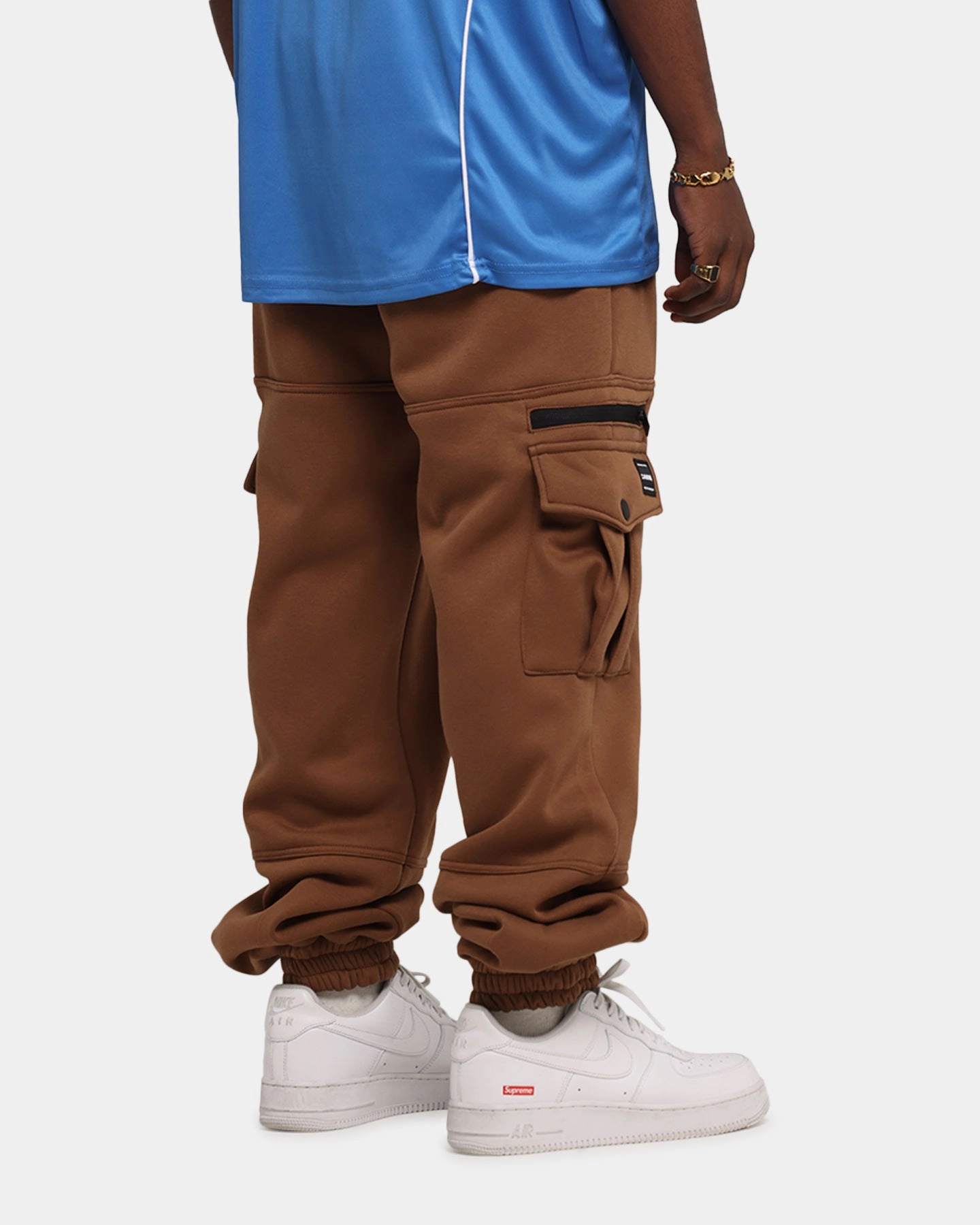 Carre Weathergear Trackpants Washed Brown Stretch Panels Functional Wear