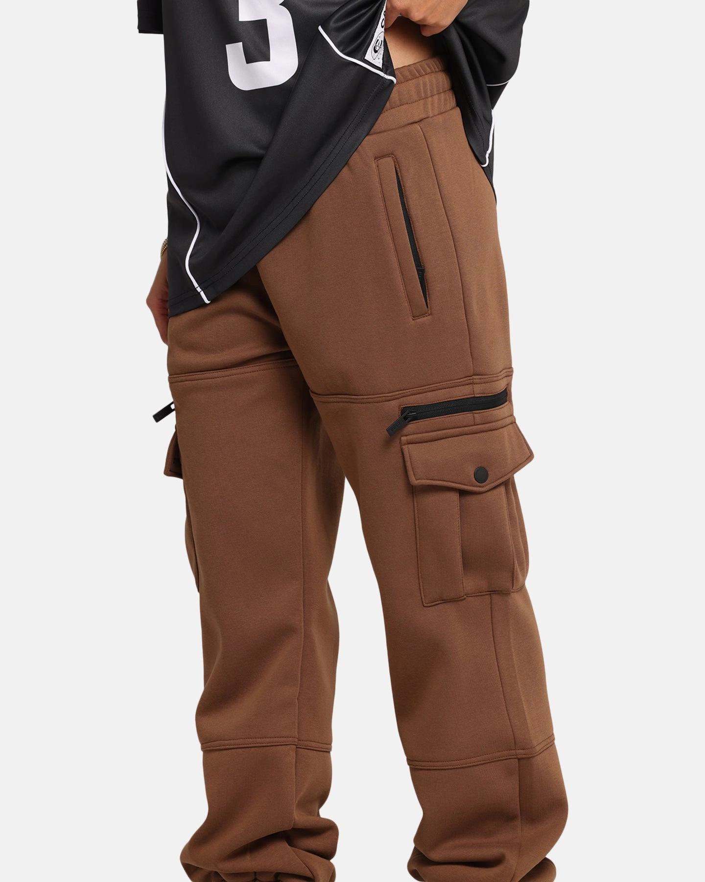 Moisture Wicking Technology Everyday Comfort Fit Carre Weathergear Trackpants Washed Brown