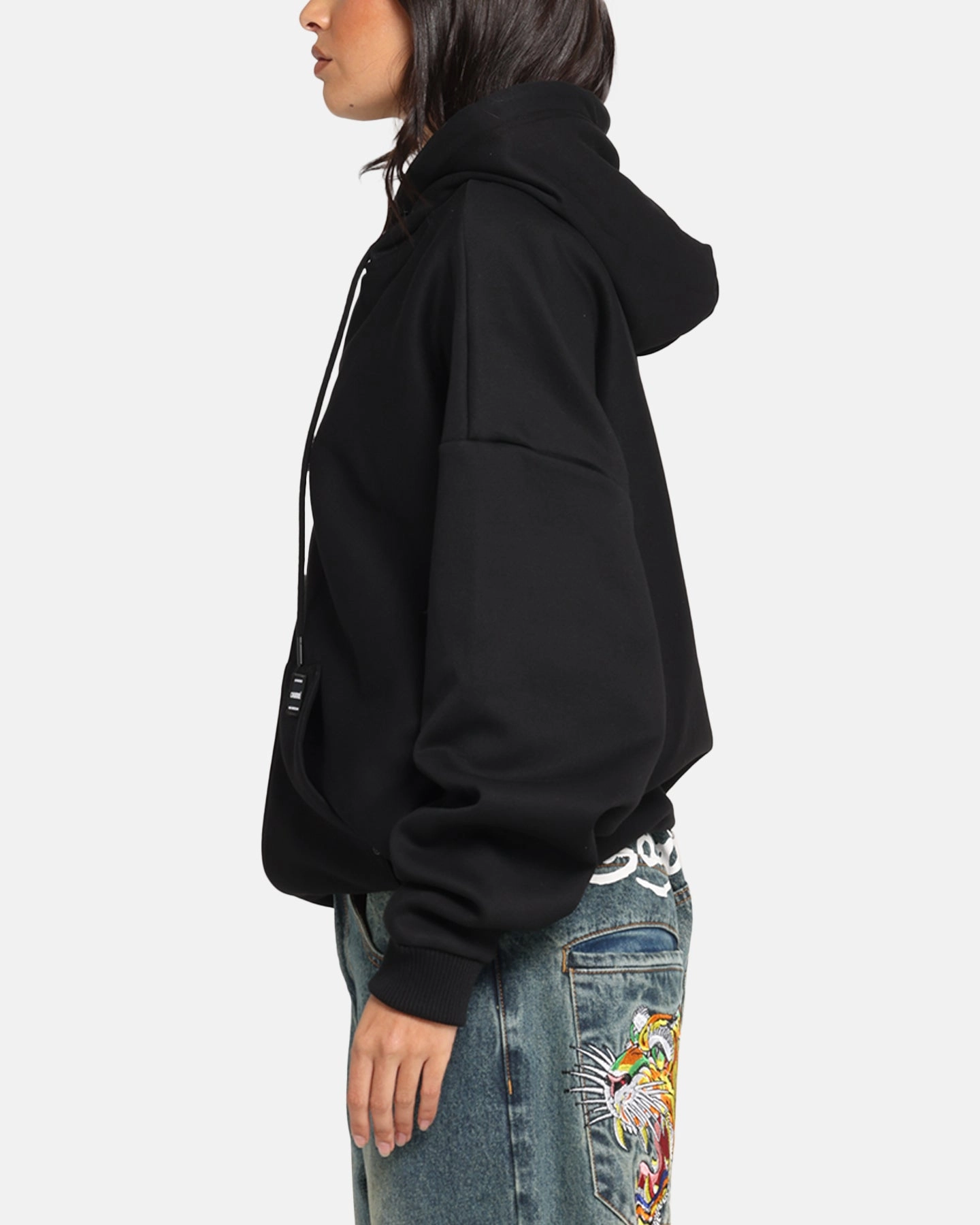 Carre Weatherwear Hoodie Black skier