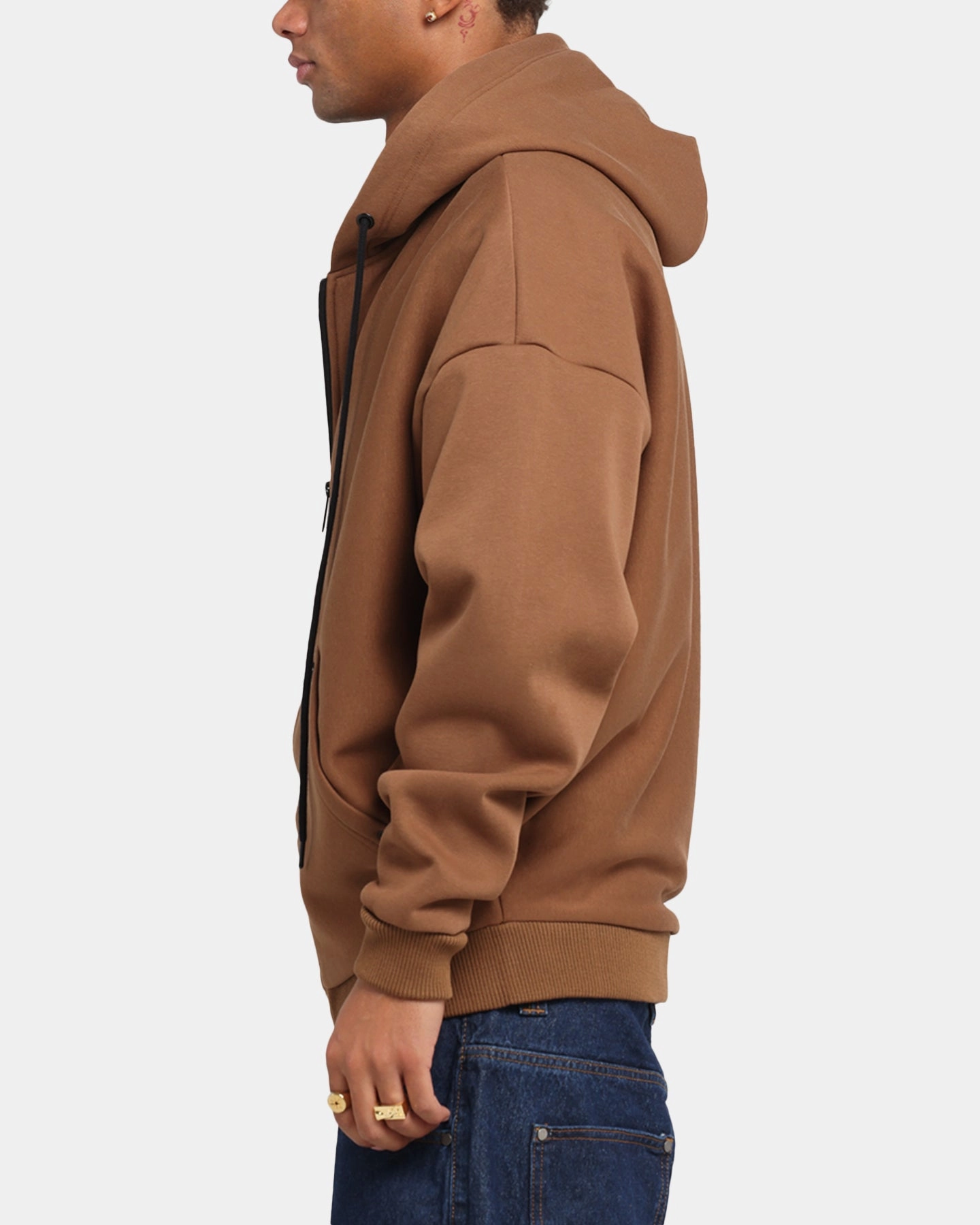 fresh water use Carre Weatherwear Hoodie Brown